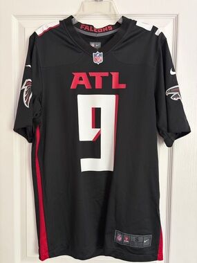 Nike Black Atlanta Falcons #9 Desmond Ridder Jersey NWT